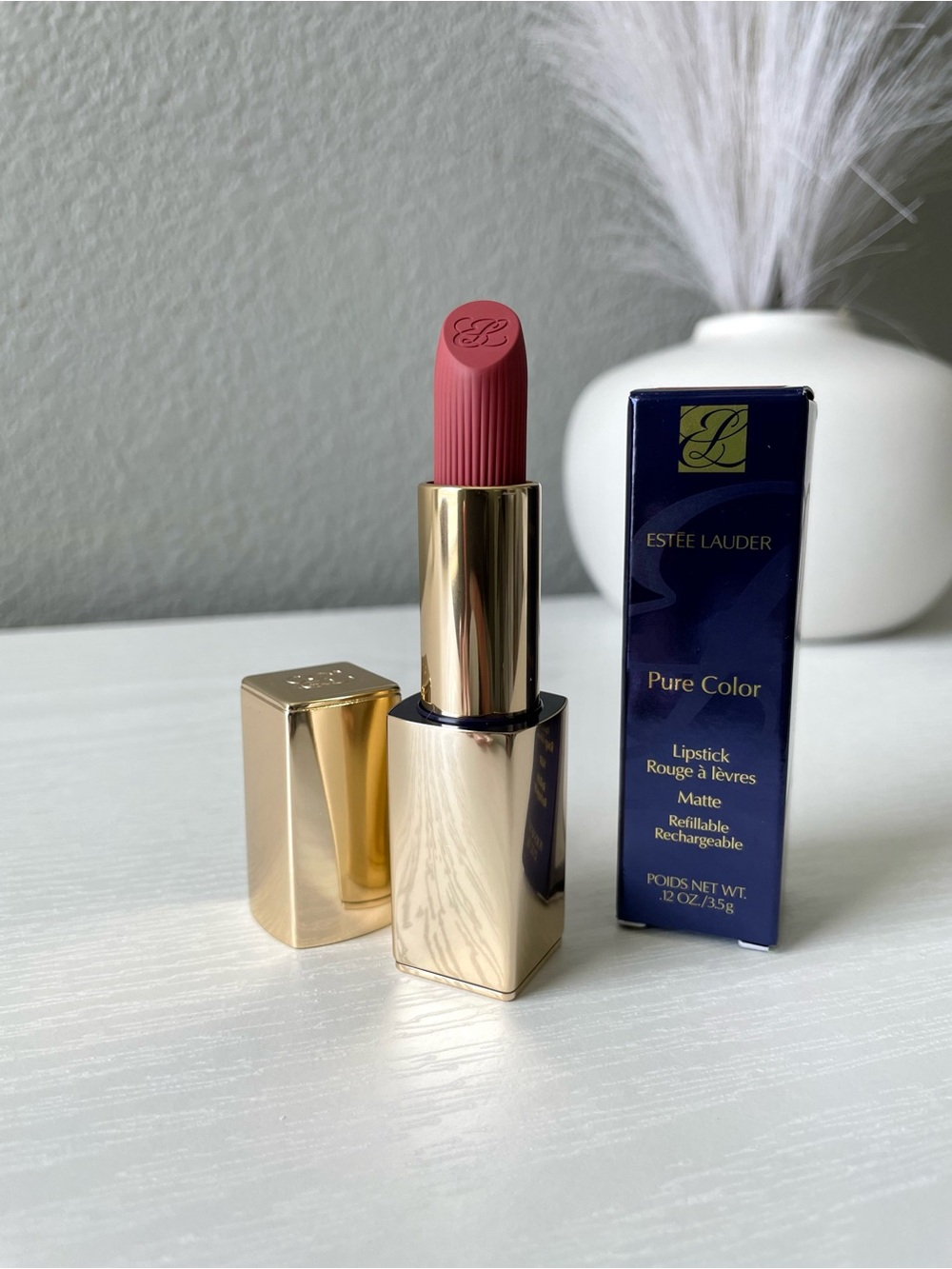 Estee Lauder Pure Color Lipstick Matte #669 Stolen Heart Refillable NEW IN BOX